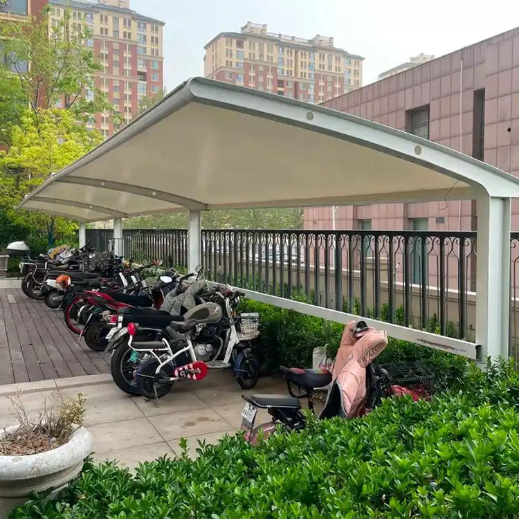 黑山县膜结构电动车棚